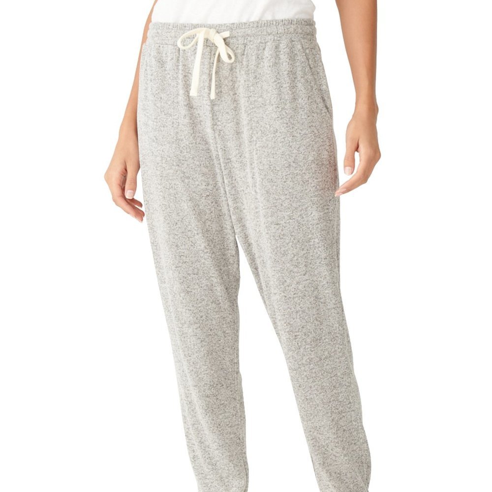 Lucky Brand Brushed Cloud Jersey Jogger - Heather Grey